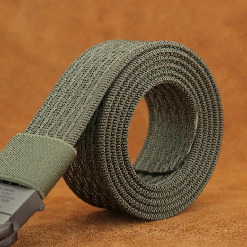 Militärische Ausrüstung Tactical Belt Man Double Ring Schnalle verdicken Canvas Gürtel für Männer Bund