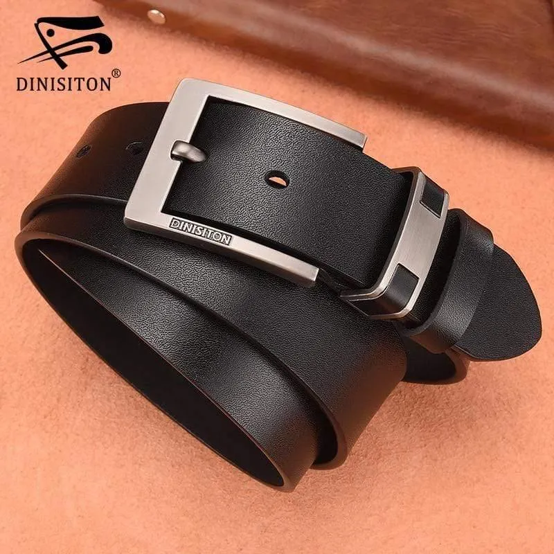 Kuh Echtledergürtel Für Männer Luxus Herren Gürtel Leder Gürtel Legierung Schnalle Lässig Männlich Vintage Strap Ceinture Homme