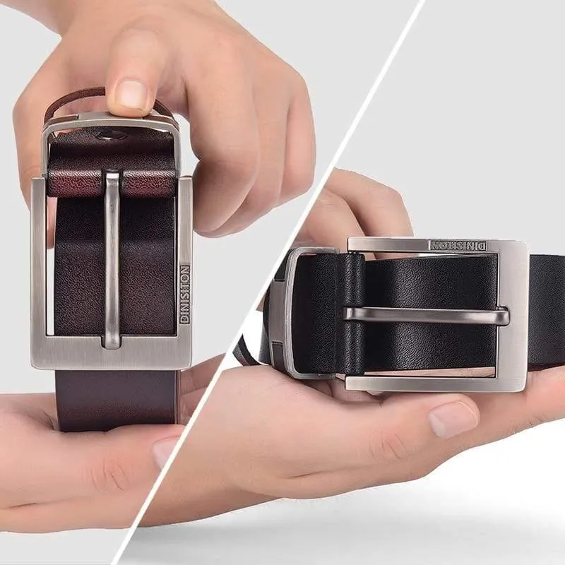 Kuh Echtledergürtel Für Männer Luxus Herren Gürtel Leder Gürtel Legierung Schnalle Lässig Männlich Vintage Strap Ceinture Homme