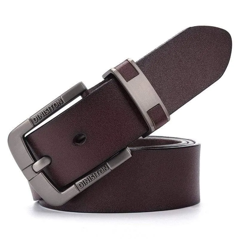 Kuh Echtledergürtel Für Männer Luxus Herren Gürtel Leder Gürtel Legierung Schnalle Lässig Männlich Vintage Strap Ceinture Homme