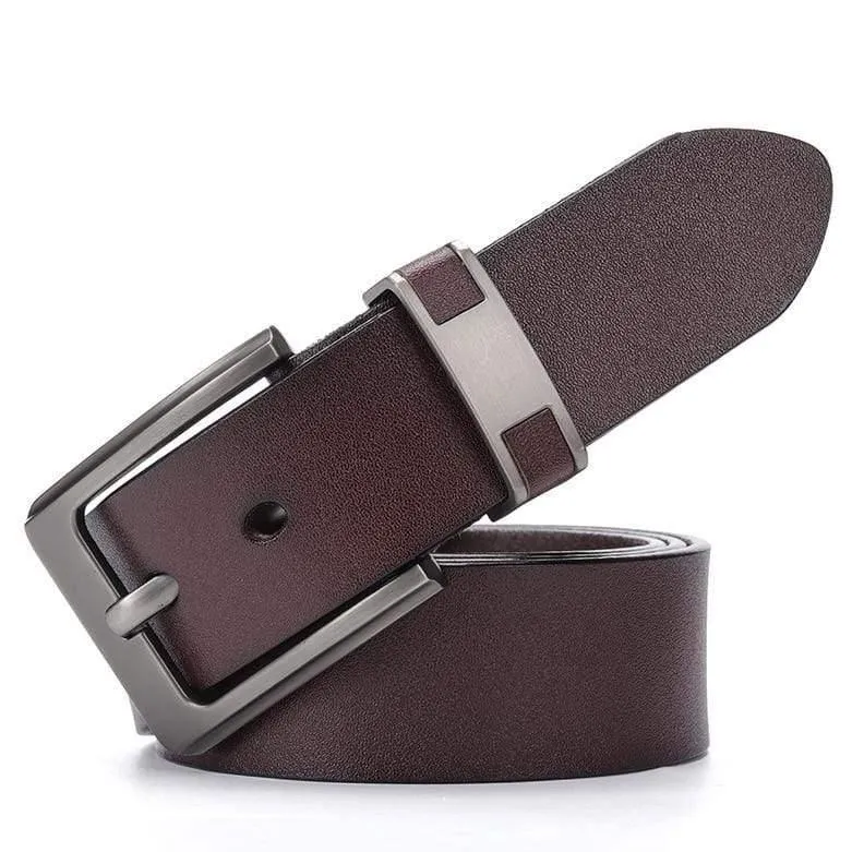 Kuh Echtledergürtel Für Männer Luxus Herren Gürtel Leder Gürtel Legierung Schnalle Lässig Männlich Vintage Strap Ceinture Homme