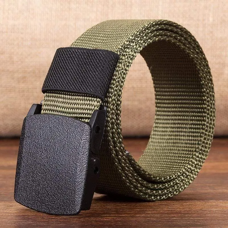 Militär Männer Gürtel Armee Gürtel Verstellbarer Gürtel Männer Outdoor Travel Taktischer Taillengürtel Mit Kunststoffschnalle Für Hosen 120cm