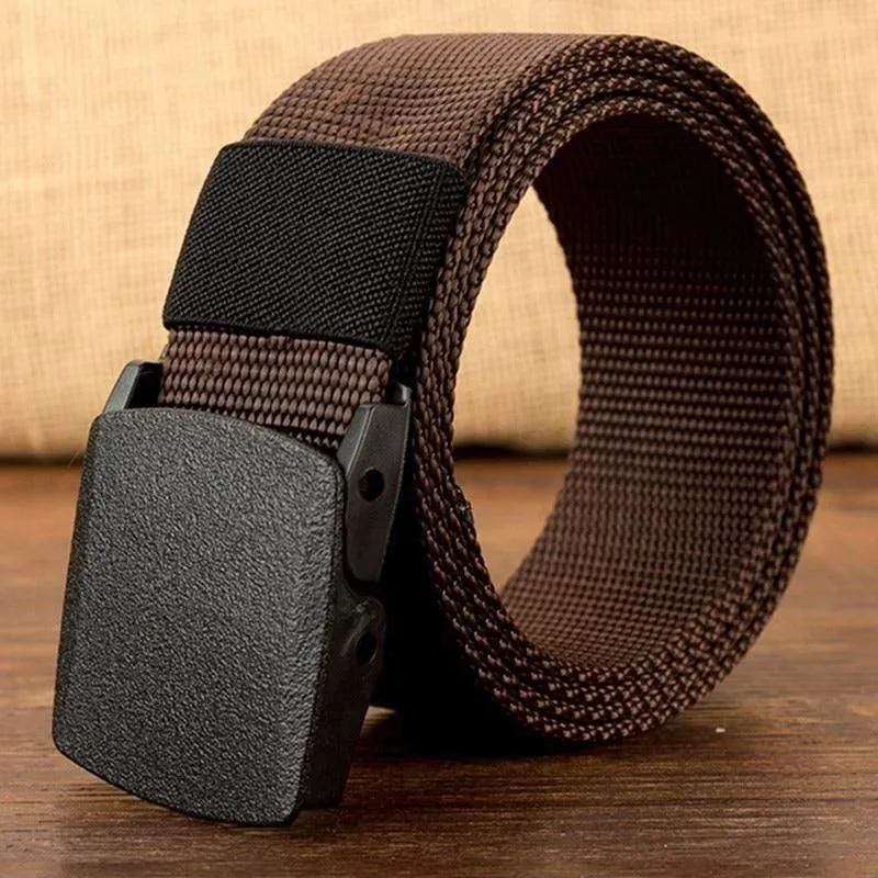 Militär Männer Gürtel Armee Gürtel Verstellbarer Gürtel Männer Outdoor Travel Taktischer Taillengürtel Mit Kunststoffschnalle Für Hosen 120cm