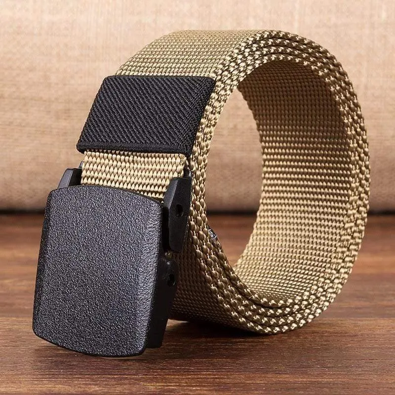 Militär Männer Gürtel Armee Gürtel Verstellbarer Gürtel Männer Outdoor Travel Taktischer Taillengürtel Mit Kunststoffschnalle Für Hosen 120cm