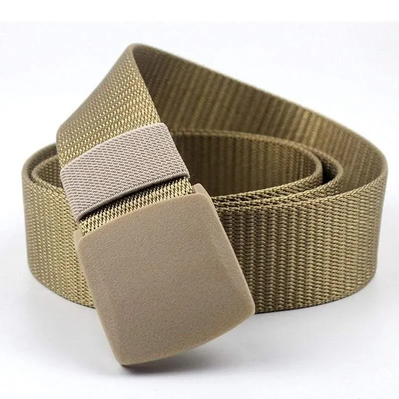Heißer verkauf Männer/frauen gürtel Hohe Qualität Automatische Schnalle Nylon Gürtel OutdoorTravel Taktische Taille Gürtel Unisex hinzufügen lange Gürtel 140 cm