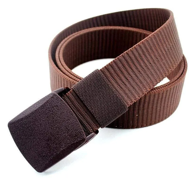 Heißer verkauf Männer/frauen gürtel Hohe Qualität Automatische Schnalle Nylon Gürtel OutdoorTravel Taktische Taille Gürtel Unisex hinzufügen lange Gürtel 140 cm