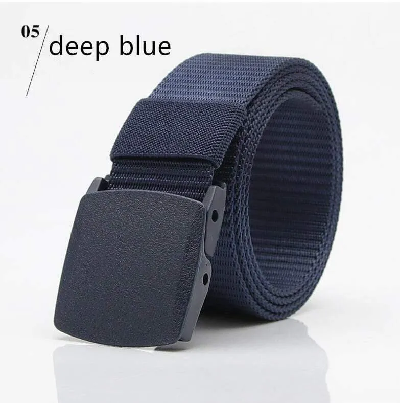 Heißer verkauf Männer/frauen gürtel Hohe Qualität Automatische Schnalle Nylon Gürtel OutdoorTravel Taktische Taille Gürtel Unisex hinzufügen lange Gürtel 140 cm