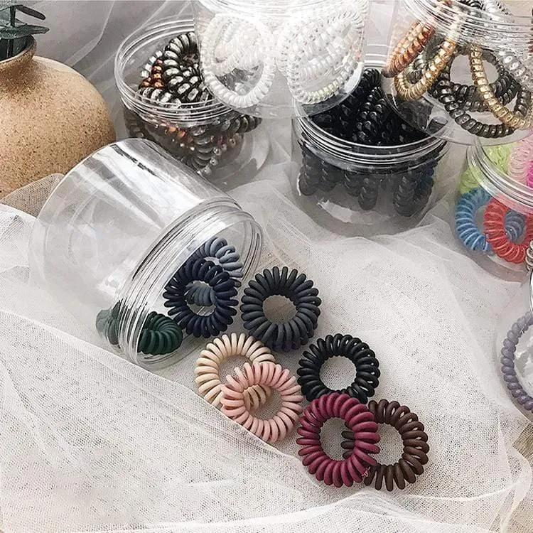10 Stück Mädchen Gummiband Kopfschmuck Stirnband Anti-Telefonleitung Haarring weibliche koreanische Version Haarband Seil Haar Zubehör