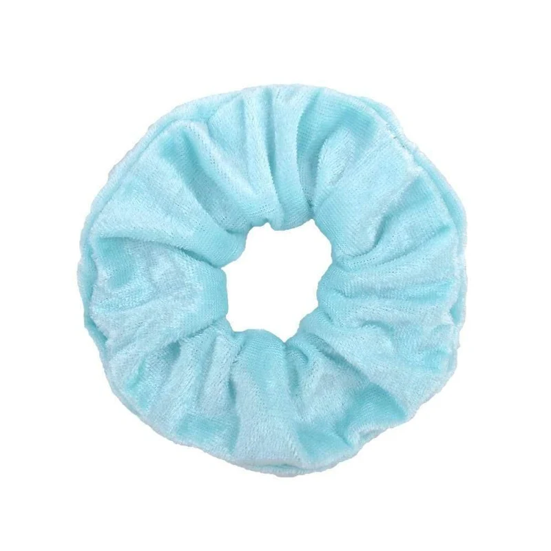 3Pcs / Set Frauen Vintage Haar Scrunchies Samt Scrunchie Set Elastische Haarbänder Mädchen Stirnband Pferdeschwanz Haarseil Haar Zubehör
