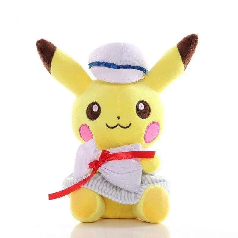 7 Stil Pikachu Raichu Pichu Anime Plüschpuppe Stofftier Puppe Geburtstagsgeschenk für Kind Baby Geschenk um 20 CM