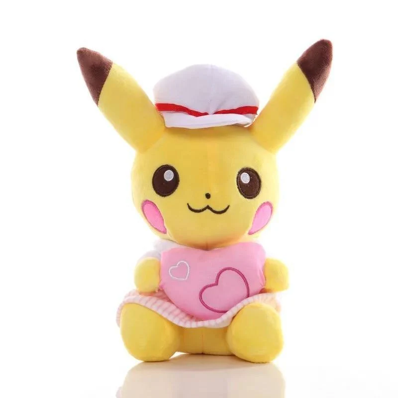 7 Stil Pikachu Raichu Pichu Anime Plüschpuppe Stofftier Puppe Geburtstagsgeschenk für Kind Baby Geschenk um 20 CM