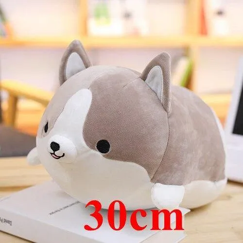 1pc Schöne Fett Shiba Inu & Corgi Hund Plüsch Spielzeug Gefüllte Weiche Kawaii Tier Cartoon Kissen Puppen Geschenk Für kinder Baby Kinder