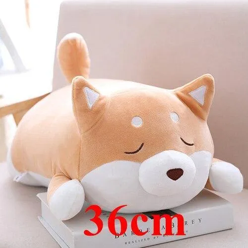 1pc Schöne Fett Shiba Inu & Corgi Hund Plüsch Spielzeug Gefüllte Weiche Kawaii Tier Cartoon Kissen Puppen Geschenk Für kinder Baby Kinder