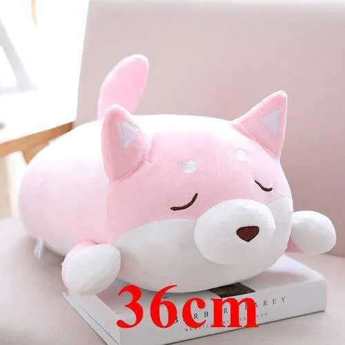1pc Schöne Fett Shiba Inu & Corgi Hund Plüsch Spielzeug Gefüllte Weiche Kawaii Tier Cartoon Kissen Puppen Geschenk Für kinder Baby Kinder