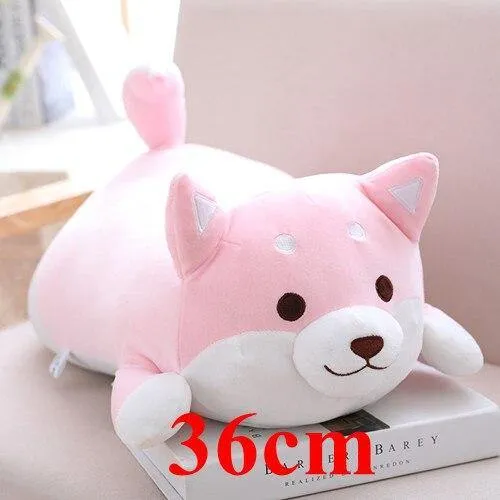 1pc Schöne Fett Shiba Inu & Corgi Hund Plüsch Spielzeug Gefüllte Weiche Kawaii Tier Cartoon Kissen Puppen Geschenk Für kinder Baby Kinder