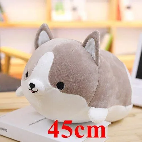1pc Schöne Fett Shiba Inu & Corgi Hund Plüsch Spielzeug Gefüllte Weiche Kawaii Tier Cartoon Kissen Puppen Geschenk Für kinder Baby Kinder