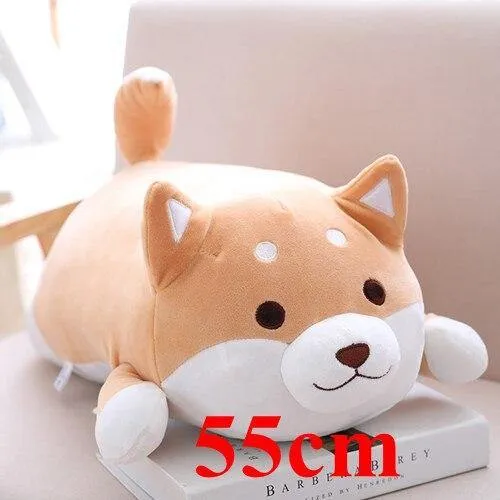 1pc Schöne Fett Shiba Inu & Corgi Hund Plüsch Spielzeug Gefüllte Weiche Kawaii Tier Cartoon Kissen Puppen Geschenk Für kinder Baby Kinder
