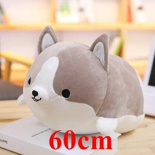 1pc Schöne Fett Shiba Inu & Corgi Hund Plüsch Spielzeug Gefüllte Weiche Kawaii Tier Cartoon Kissen Puppen Geschenk Für kinder Baby Kinder