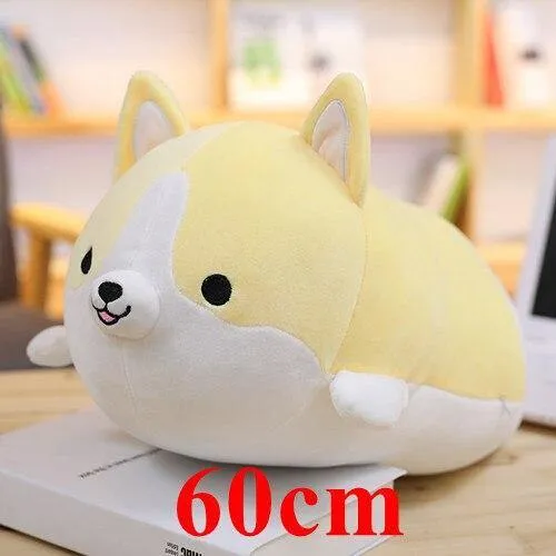 1pc Schöne Fett Shiba Inu & Corgi Hund Plüsch Spielzeug Gefüllte Weiche Kawaii Tier Cartoon Kissen Puppen Geschenk Für kinder Baby Kinder