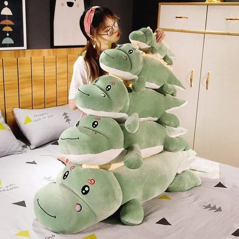 Neue Große Größe Lange Schöne Dinosaurier Plüsch Spielzeug Weiche Cartoon Tier Dinosaurier Gefüllte Puppe Freund Kissen Kinder Mädchen Geburtstag Geschenk