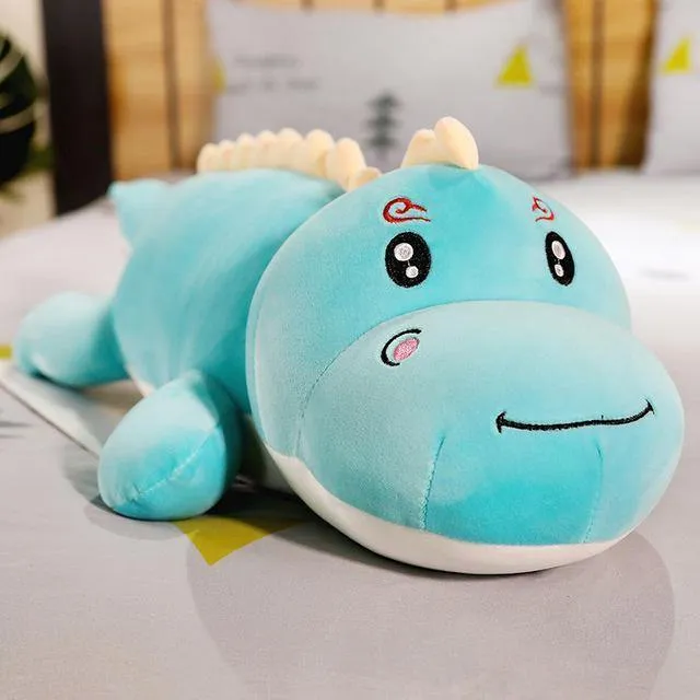 Neue Große Größe Lange Schöne Dinosaurier Plüsch Spielzeug Weiche Cartoon Tier Dinosaurier Gefüllte Puppe Freund Kissen Kinder Mädchen Geburtstag Geschenk