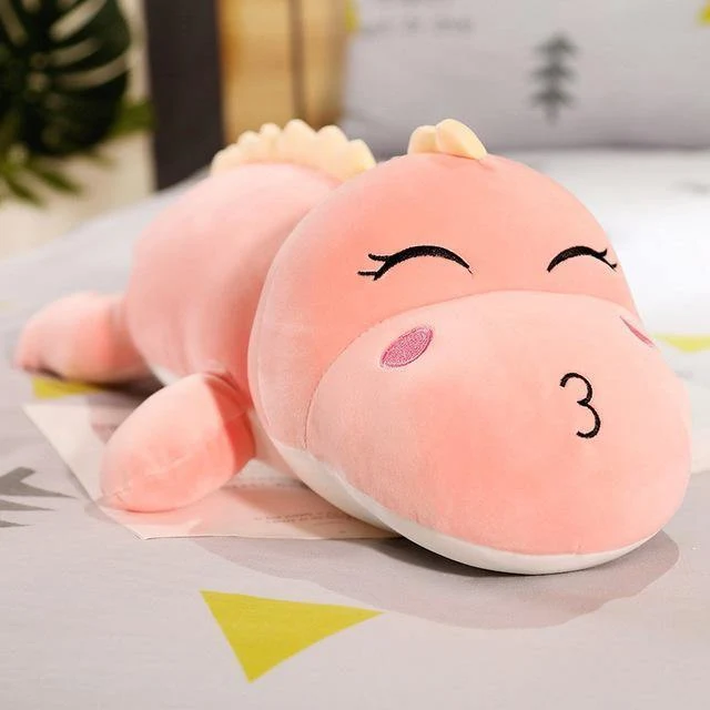 Neue Große Größe Lange Schöne Dinosaurier Plüsch Spielzeug Weiche Cartoon Tier Dinosaurier Gefüllte Puppe Freund Kissen Kinder Mädchen Geburtstag Geschenk