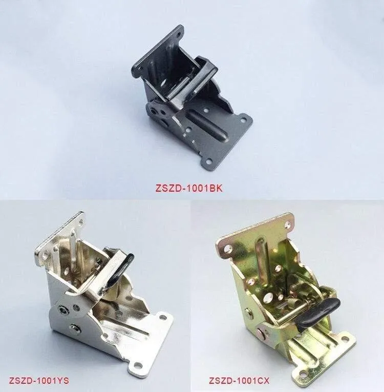 90 Grad selbstsichernde Klappscharnier Tischbeine Tisch Stuhl Verlängerungstische Faltbare selbstsichernde Faltfuß Scharniere Hardware