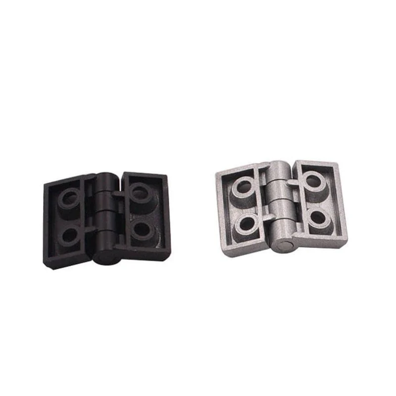 10PCS Aluminium-Extrusionsprofil für 2020 3030 3040 4040 Metallscharnier Zinklegierungsscharnier mit Schraube und Mutter