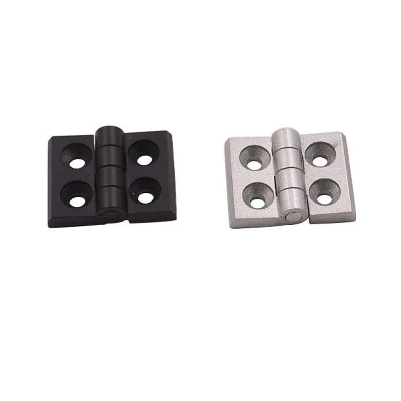 10PCS Aluminium-Extrusionsprofil für 2020 3030 3040 4040 Metallscharnier Zinklegierungsscharnier mit Schraube und Mutter