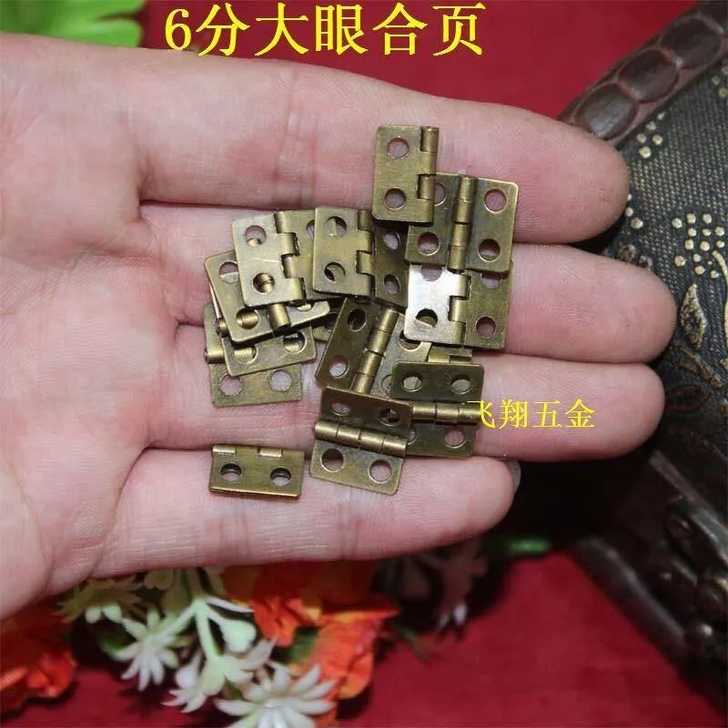20pcs 13 * 12mm Promotion Cabinet Scharniere Bisagras Para Muebles Blum Antik Holz Geschenkbox Scharnier Special Small Metal