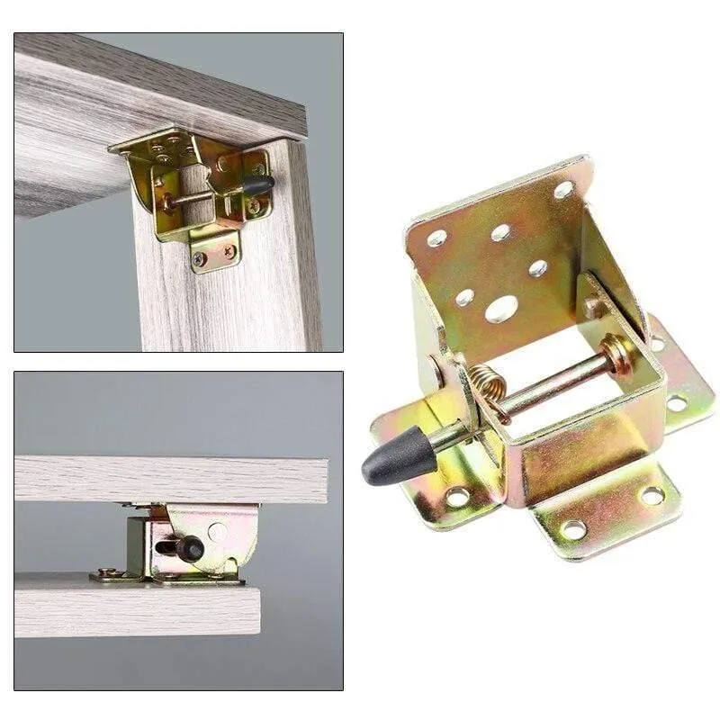 Iron Lock Klapptisch und Stuhl Beinhalterungen für Wohnmöbel Scharnier Bein Klappscharnierhalterung Hardware Tools