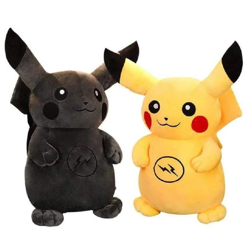 Hiroshi Fujiwara Joint Dunkelschwarz Pikachu CHUSIHAI Pikachu Cartoon Plüschtier Puppe Puppe