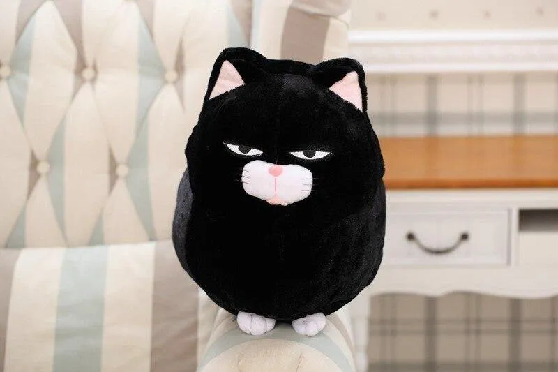 30/40 cm Nette Katze Plüsch Spielzeug Schwarz Grau Weiß Katze Stofftiere Schöne Tiere Katze Puppe Geburtstag Geschenk für Kinder Mädchen Zimmer Dekor