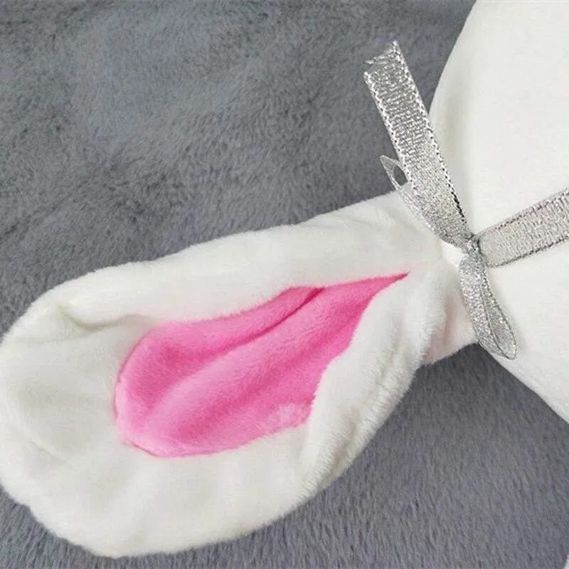 1pcs 50cm Schwein Kaninchen Plüschtier Kuschelpuppe Tierkissen zum Verschenken (siehe unten Weiß)