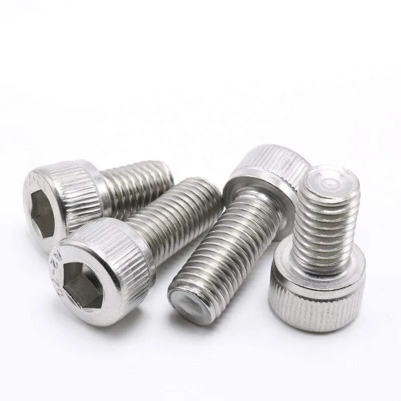 50 Stück M2 * 4 mm/6 mm/8 mm/10 mm/12 mm/16 mm/20 mm/25 mm/30 mm Edelstahl M2-Schrauben Allen-Innensechskantschraube Bolzen Möbelverschluss