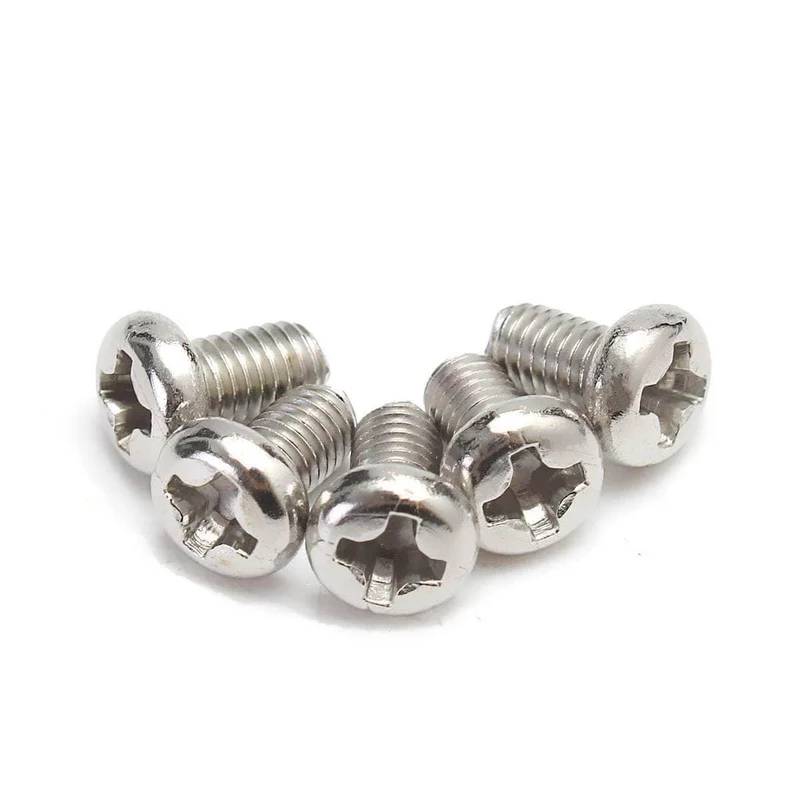 340 Stück / Karton M3 304 Edelstahl Kreuzkopf-Set Schrauben Schrauben Mutterkappe Kopfschraube Set Befestigungssortiment Kit Reparaturwerkzeuge Set