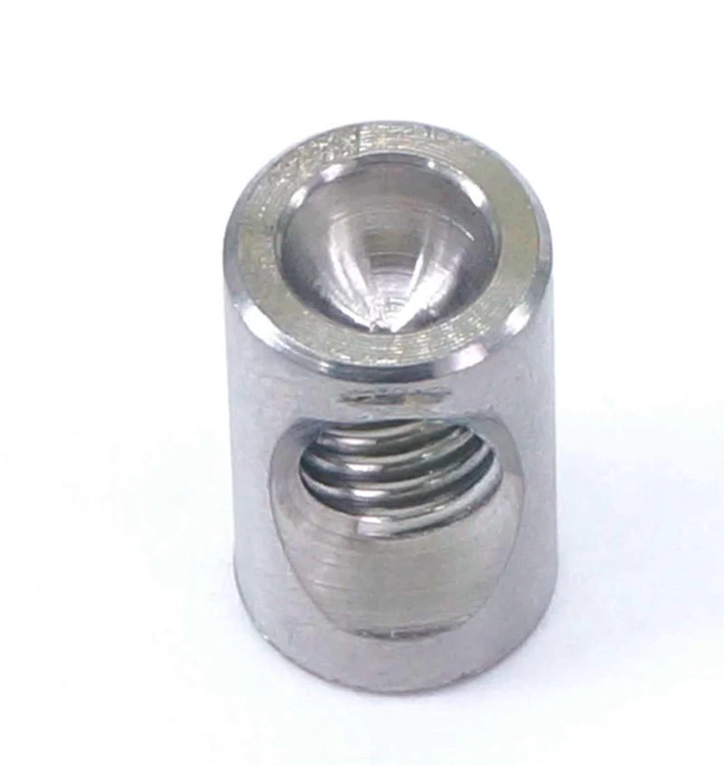 Laufmutter der Fahrradsattelstütze M5 13.5 x 8 mm Ti GR5 Titan-Laufmutter