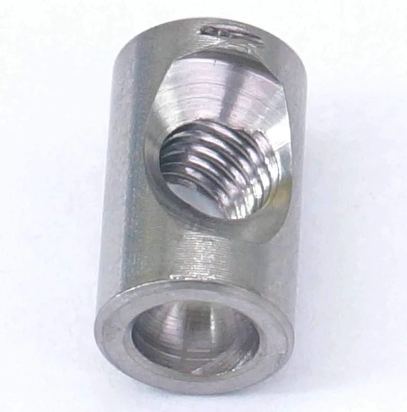 Laufmutter der Fahrradsattelstütze M5 13.5 x 8 mm Ti GR5 Titan-Laufmutter