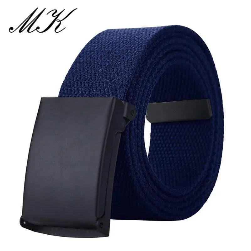 Canvas Gürtel für Männer Militärische taktische männliche Riemen Metall Schieber Schnalle Männer Gürtel für Jeans Hosen