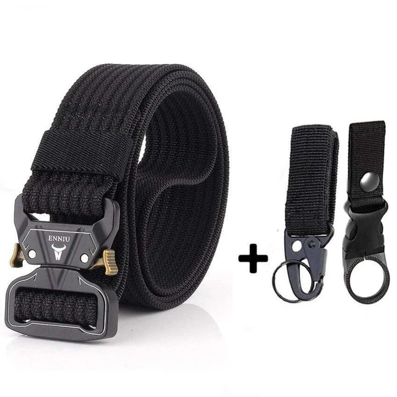 12 Farben Nylongürtel Army Tactical Belt Men Militärische Kampfgürtel Knock Off Emergency Survival Waist Tactical Gear Hohe Qualität