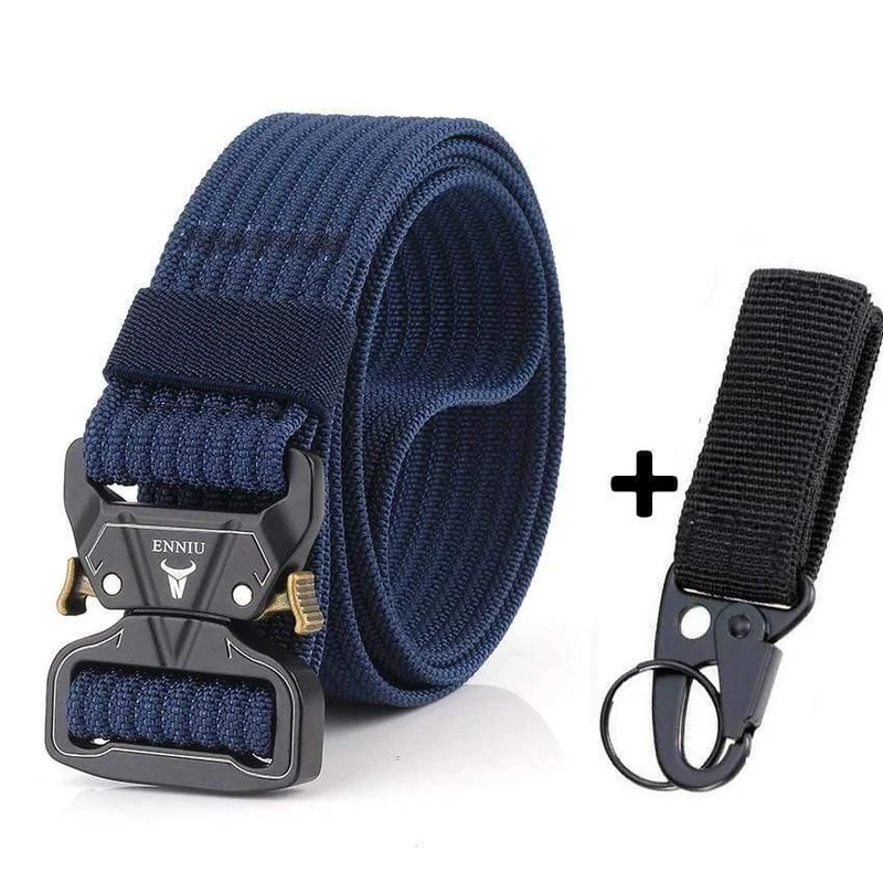 12 Farben Nylongürtel Army Tactical Belt Men Militärische Kampfgürtel Knock Off Emergency Survival Waist Tactical Gear Hohe Qualität