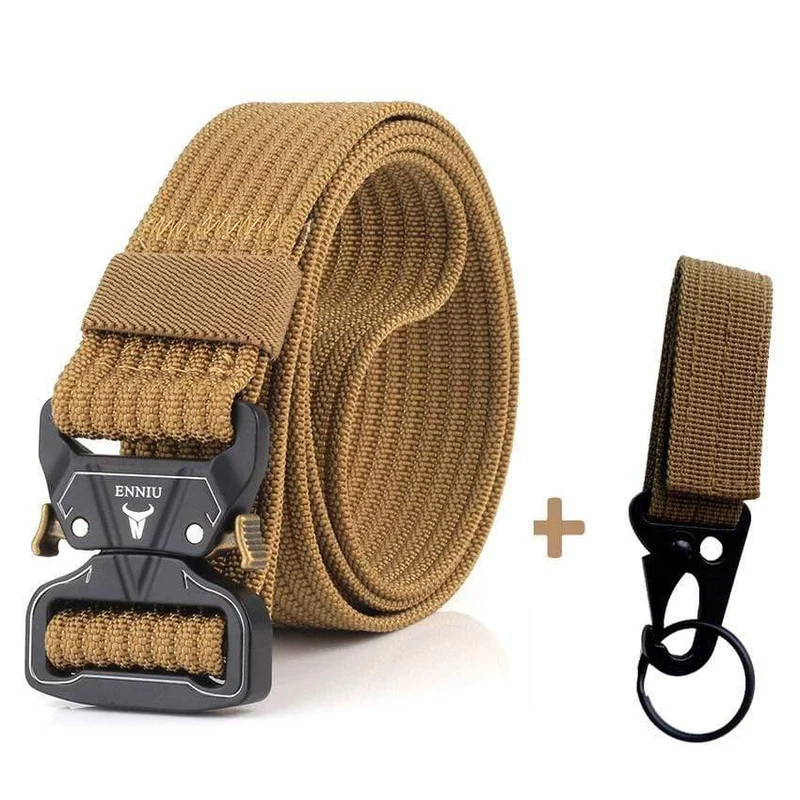 12 Farben Nylongürtel Army Tactical Belt Men Militärische Kampfgürtel Knock Off Emergency Survival Waist Tactical Gear Hohe Qualität