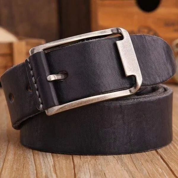 Gürtel Männer Hochwertiger Luxus 100% echtes Rindsleder Vollnarben Echtleder Kamel Cowboy 3.8 cm Maskulin Weich