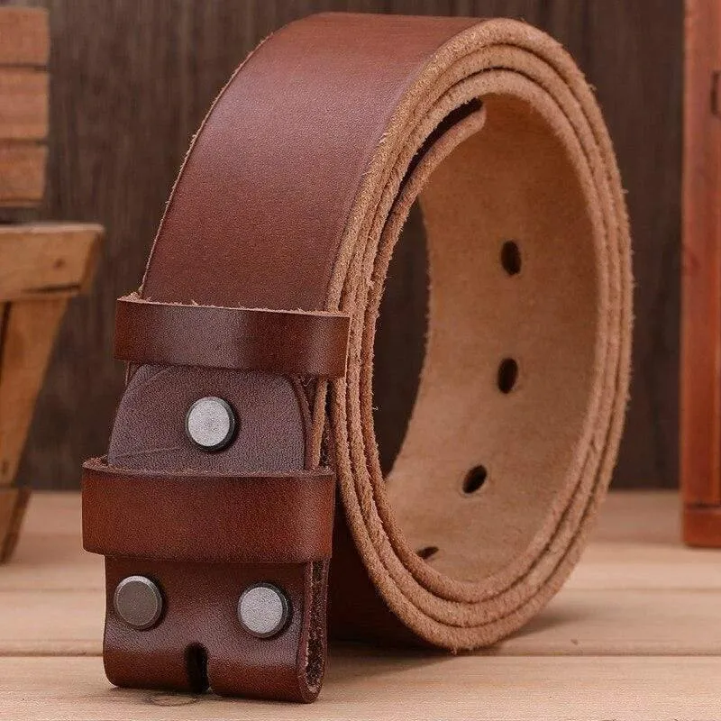 Gürtel Männer Hochwertiger Luxus 100% echtes Rindsleder Vollnarben Echtleder Kamel Cowboy 3.8 cm Maskulin Weich