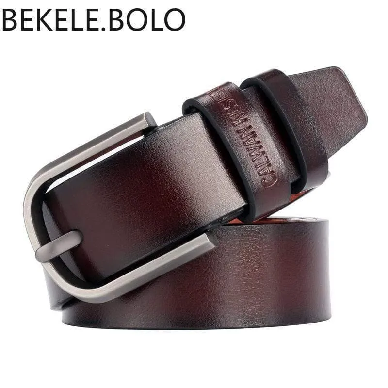 Mann Ledergürtel Luxus hochwertige Gürtel für Männer und Frauen New Fashion Classice Vintage Nadelschnalle Ledergürtel Männergürtel Männer
