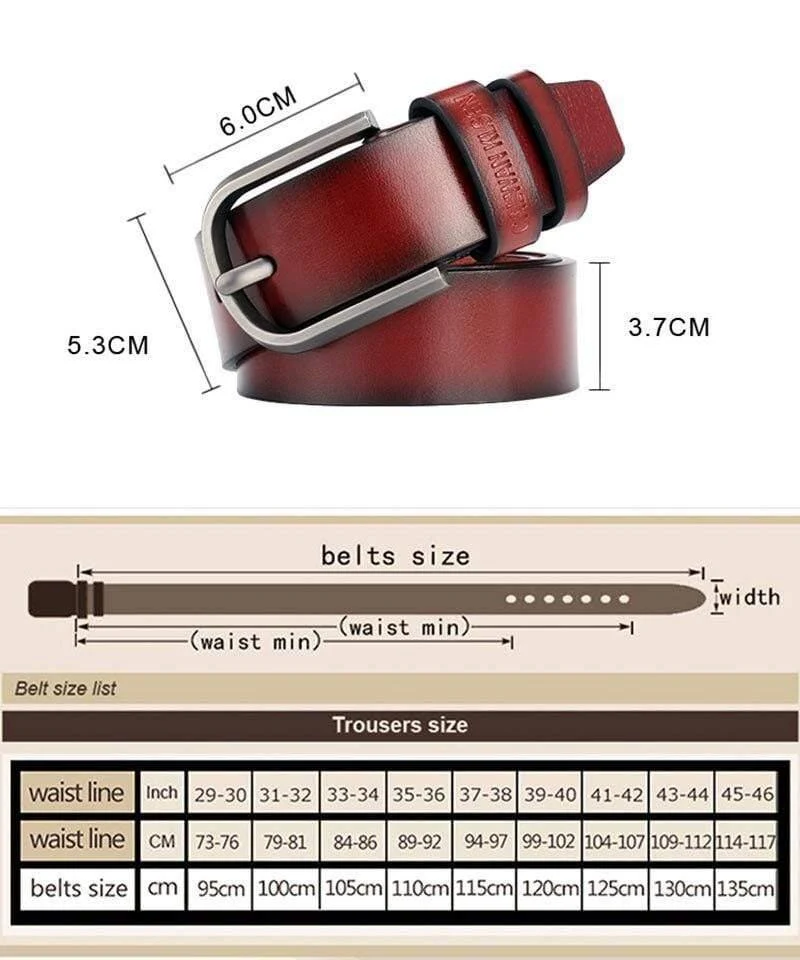 Mann Ledergürtel Luxus hochwertige Gürtel für Männer und Frauen New Fashion Classice Vintage Nadelschnalle Ledergürtel Männergürtel Männer
