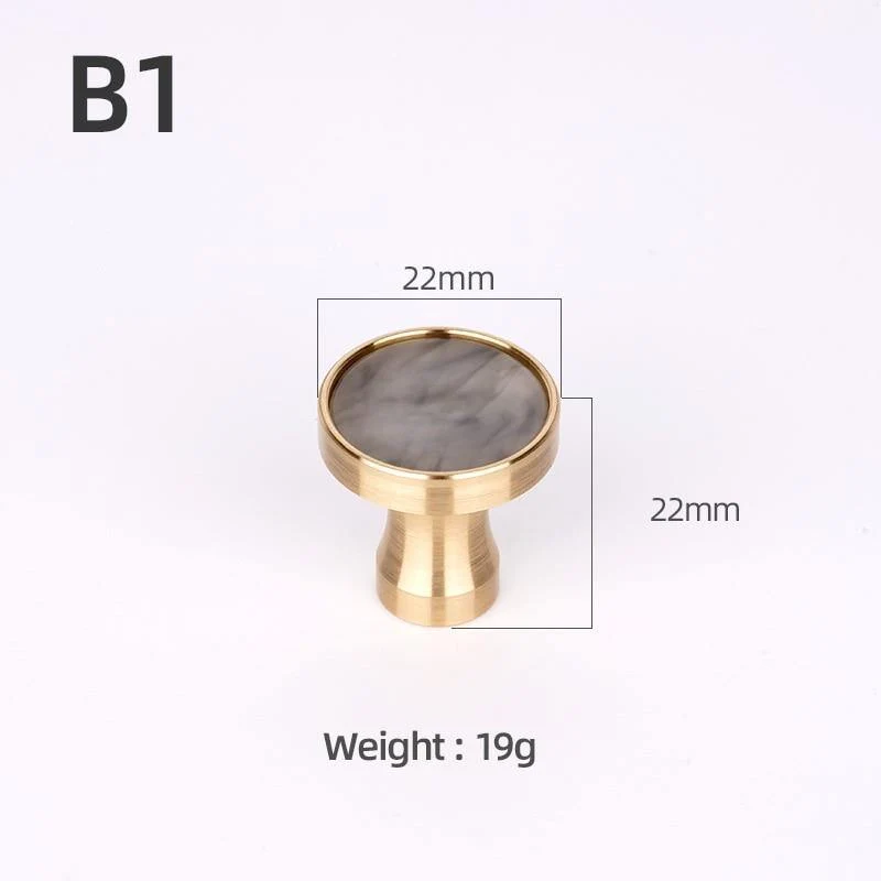 Messing Möbelgriffe Elegante Türgriffe und Griffe für Schrank Küche Schrank Schublade zieht Wandbehang Haken Shell Resin