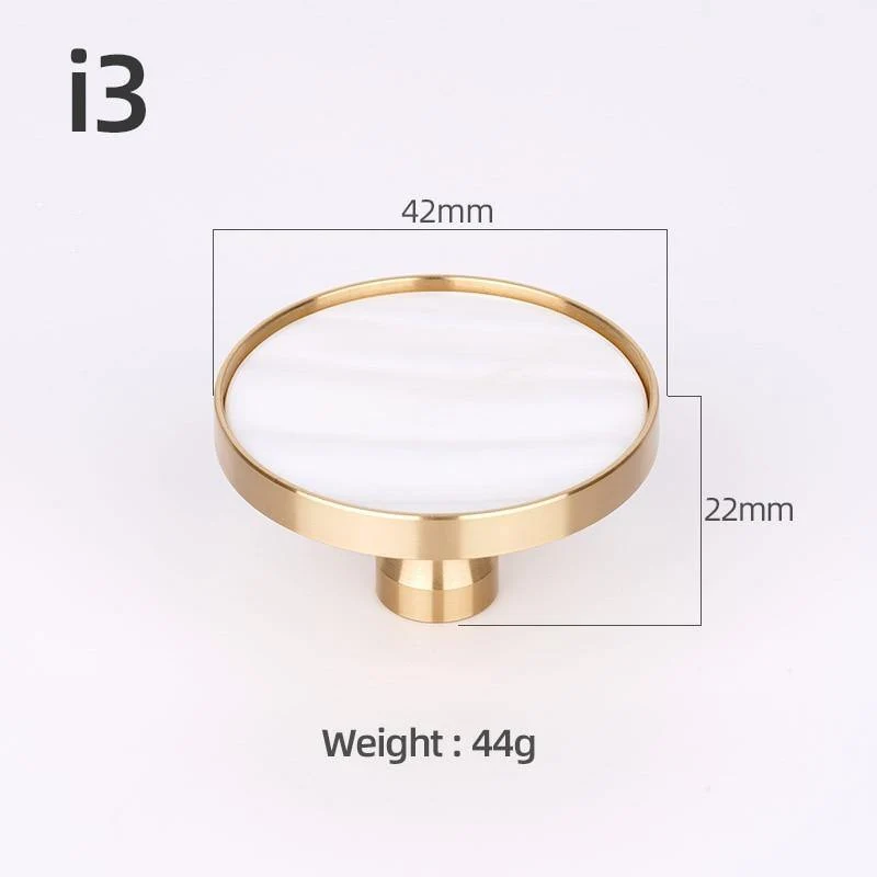 Messing Möbelgriffe Elegante Türgriffe und Griffe für Schrank Küche Schrank Schublade zieht Wandbehang Haken Shell Resin