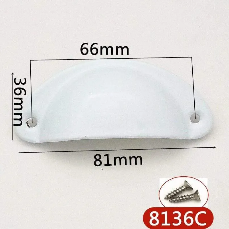 4 teile/los Metall Küche Schublade Schrank Türgriff Möbel Knöpfe Hardware Schrank Antike Eisen Shell Pull Griffe