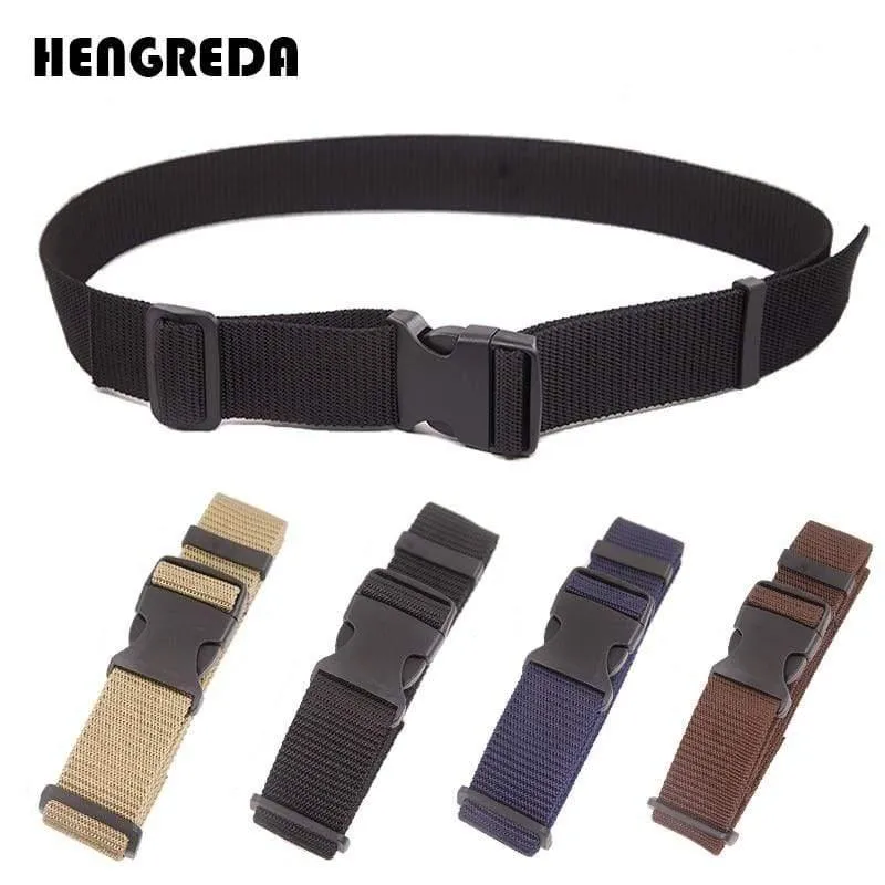 Army Belt Men Combat Taillengürtel mit Kunststoff-Steckschnalle Taktisch verstellbarer Outdoor-Gürtel für das Training